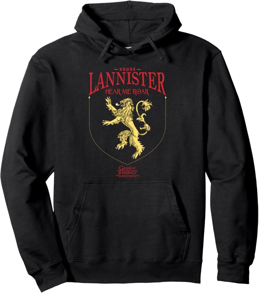 Pull Maison Lannister (Lion) – Game of Thrones