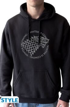 Pull Maison Stark (Loup) – Game of Thrones